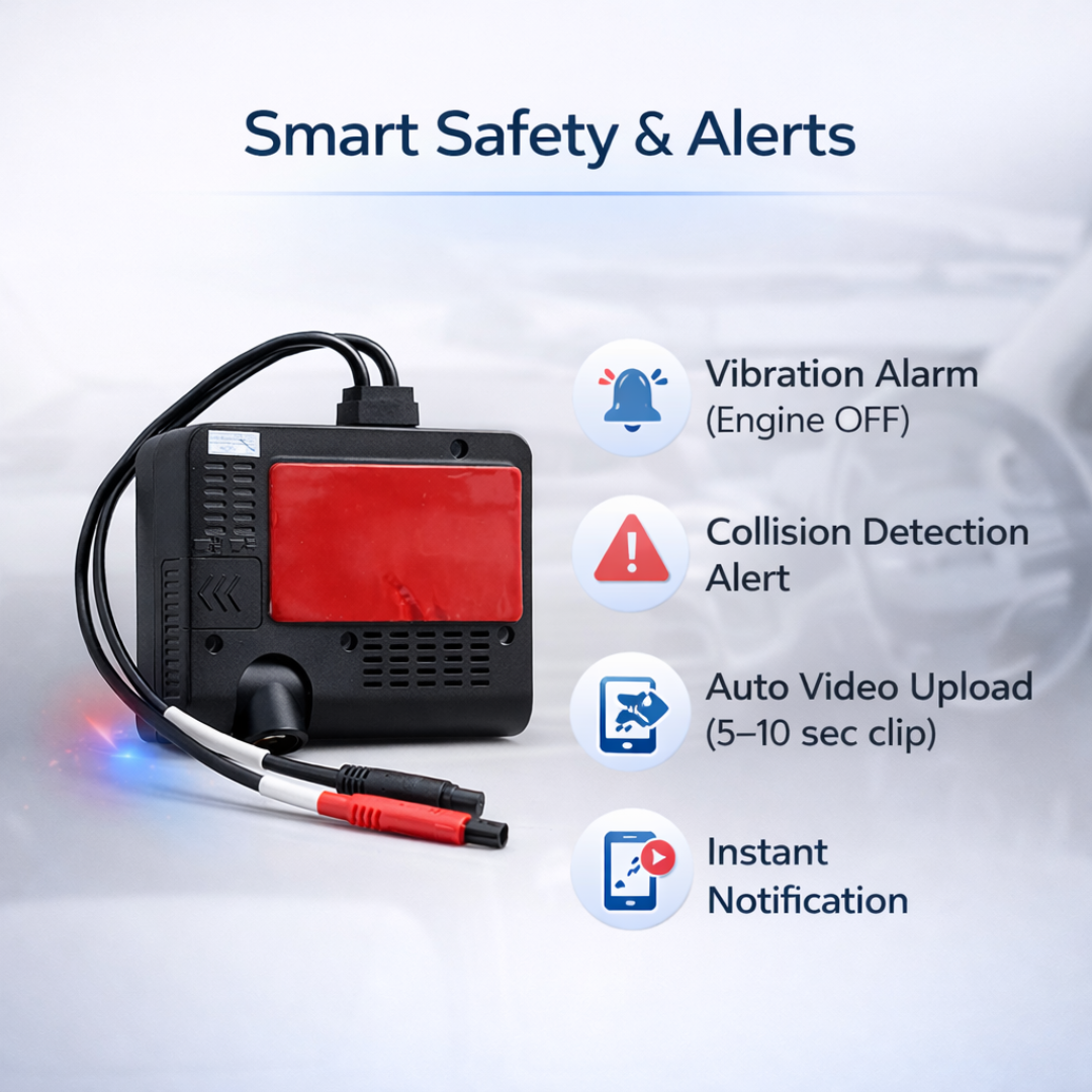 CR-98 4G Dual Lens AI Dashcam