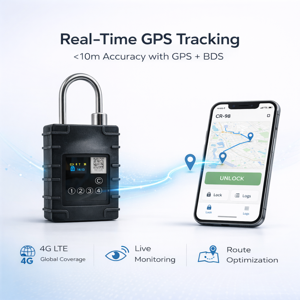CR-98 4G E-Lock with GPS Tracker