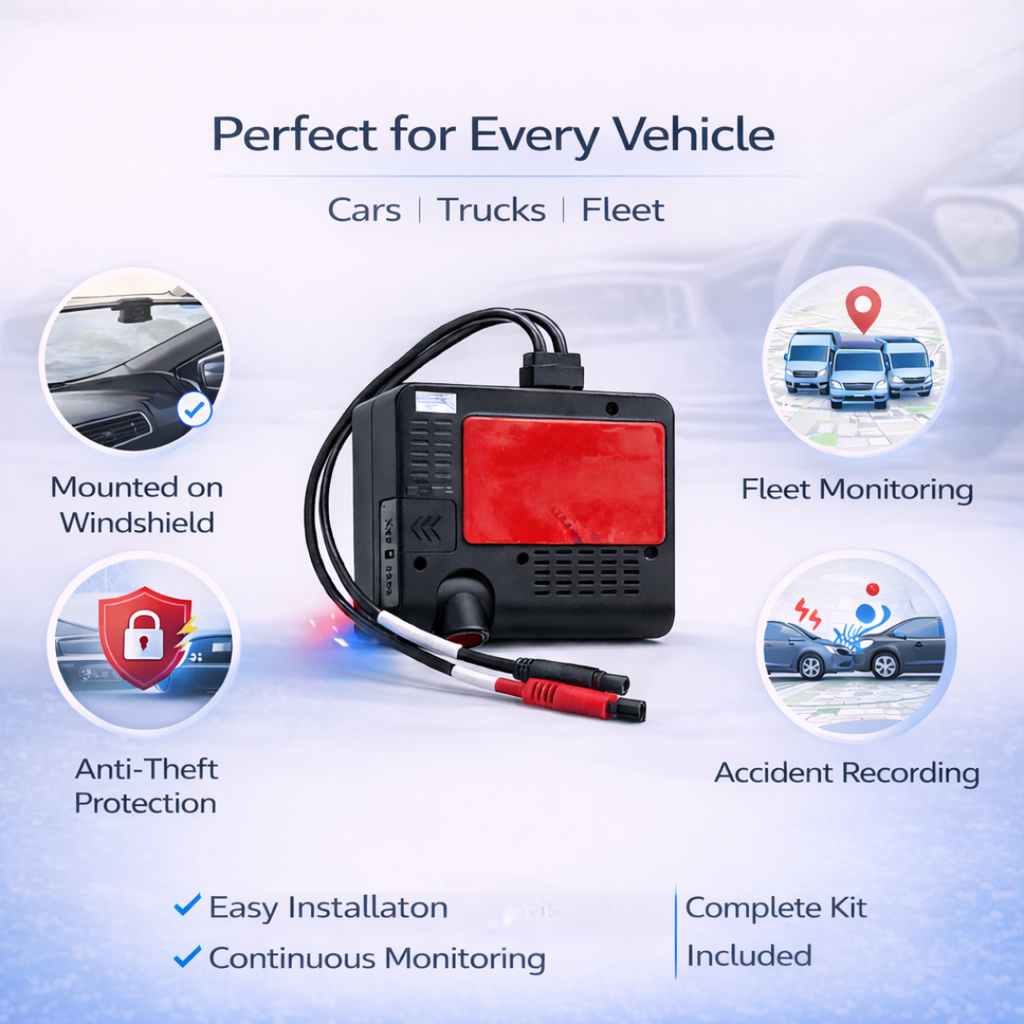 CR-98 4G Dual Lens AI Dashcam