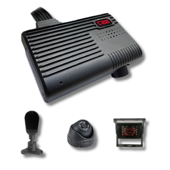 HD AI Dashcam with ADAS features: CT-98AI (1+3)